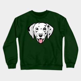 Dalmatian dog firefighter dog Crewneck Sweatshirt